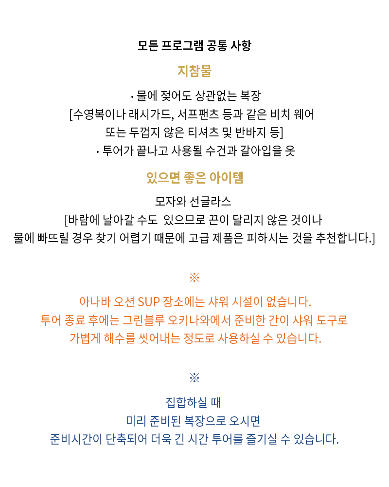 오키나와 스탠드 업 패들 보드 투어 준비물 mobile