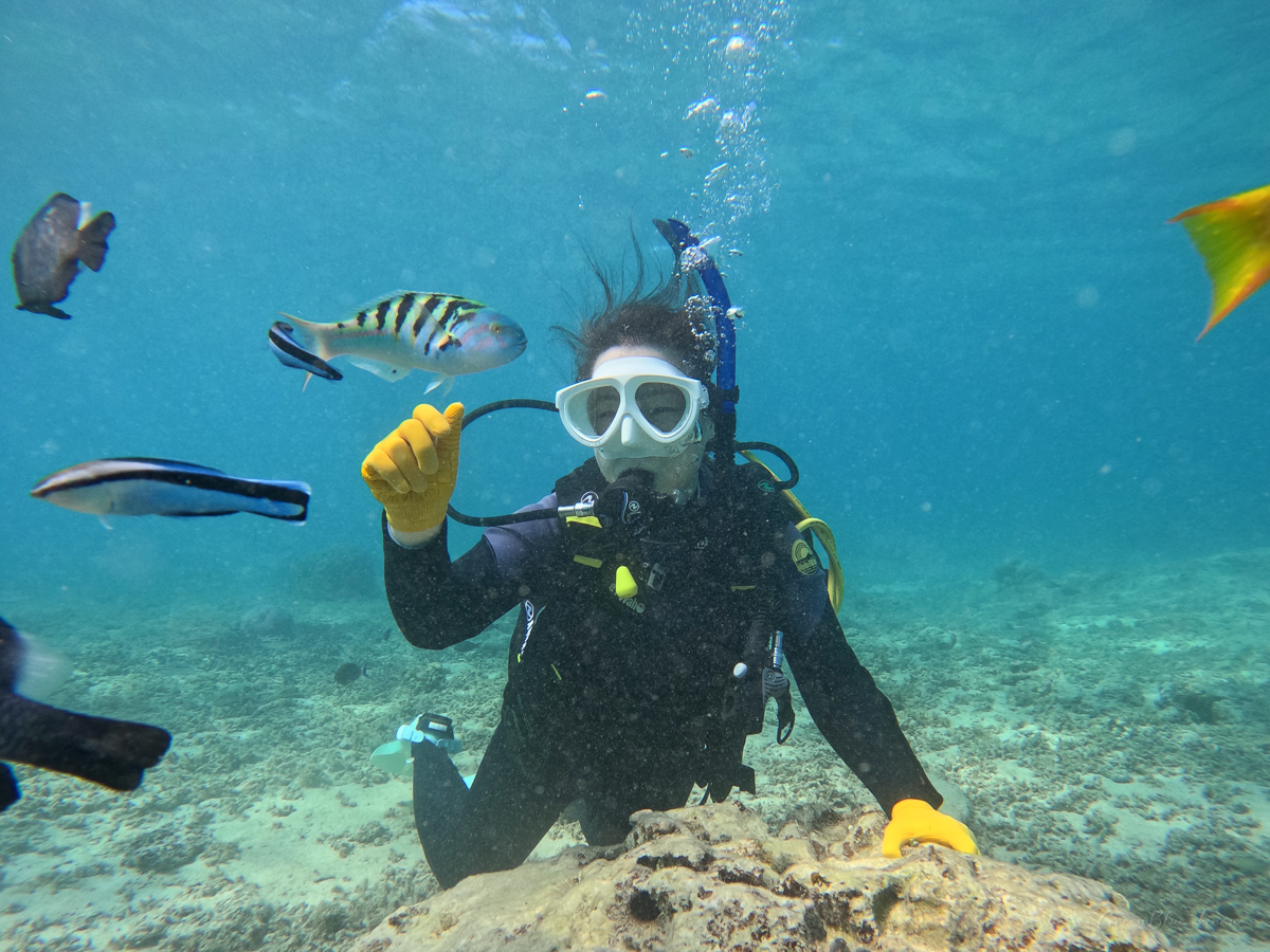 한국인 강사와 오키나와 푸른동굴 스쿠버 다이빙 체험 1:1